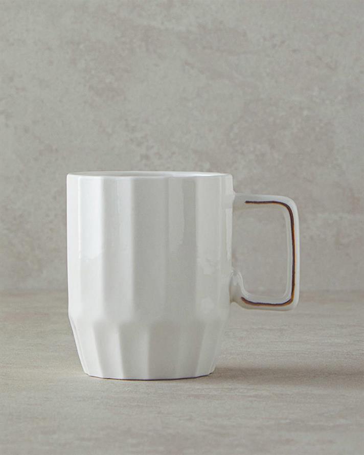 Cană, Angely, porțelan, 270 ml, alb