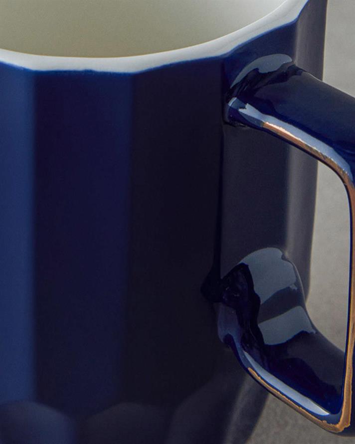 Cană, Angely, porțelan, 270 ml, bleumarin