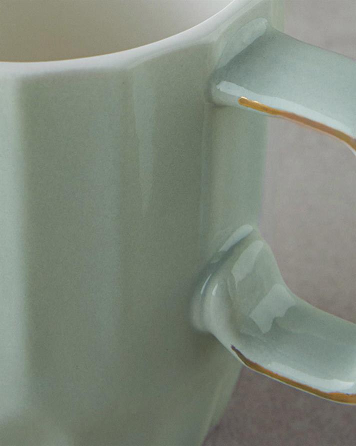 Cană, Angely, porțelan, 270 ml, verde