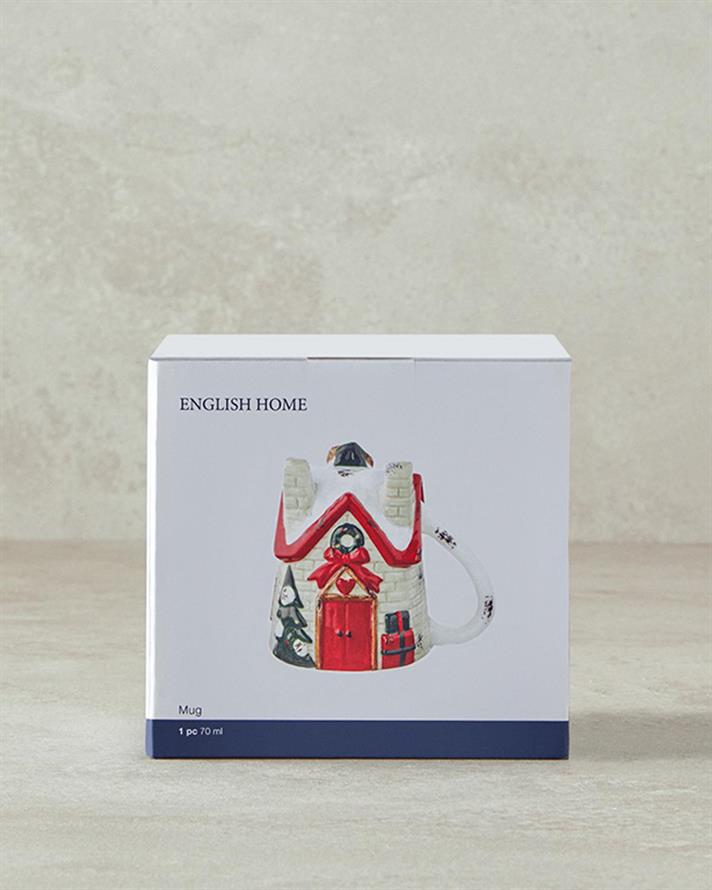 Cană, Fancy Home, dolomită, 300 ml, multicolor