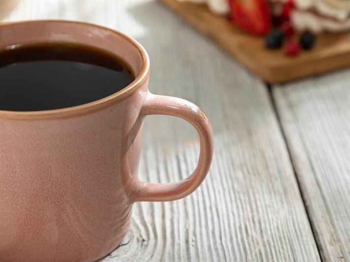 Cană, Freya, ceramică, 320 ml, roz pudră