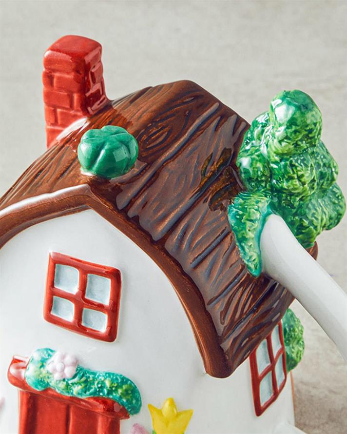 Cană, Peaceful Home, dolomită, 300 ml, multicolor