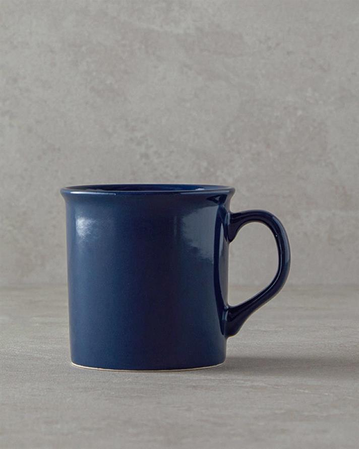 Cană, Simple, ceramică, 270 ml, bleumarin