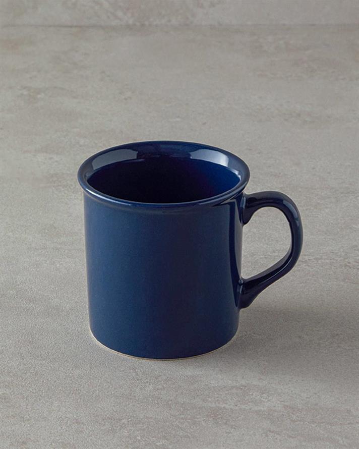 Cană, Simple, ceramică, 270 ml, bleumarin