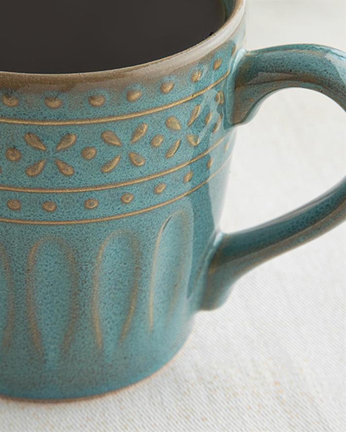 Cană,  Stoic, ceramică, 350 ml, verde