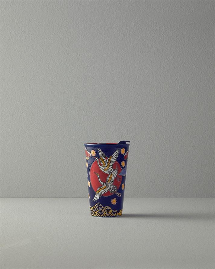 Alysia Silicone Travel Mug 350 ml Colorful