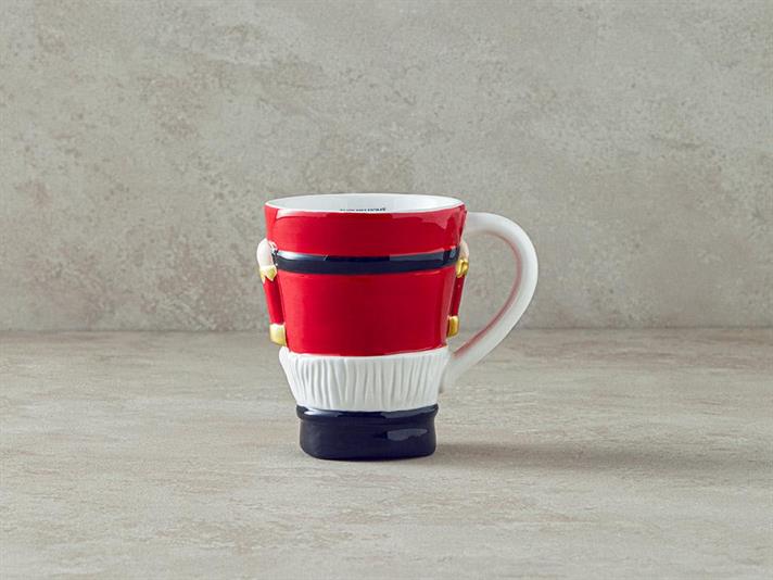 Cană, Tin Soldier, dolomită, 300 ml, roșu