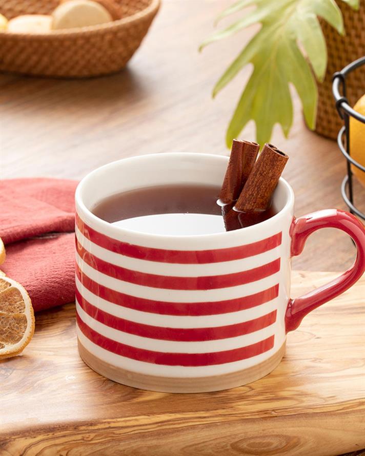 Cană, Vanity, porțelan, 450 ml, roșu