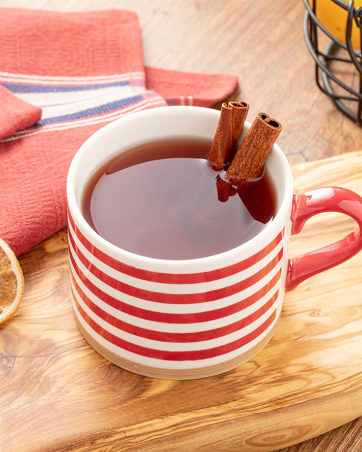 Cană, Vanity, porțelan, 450 ml, roșu