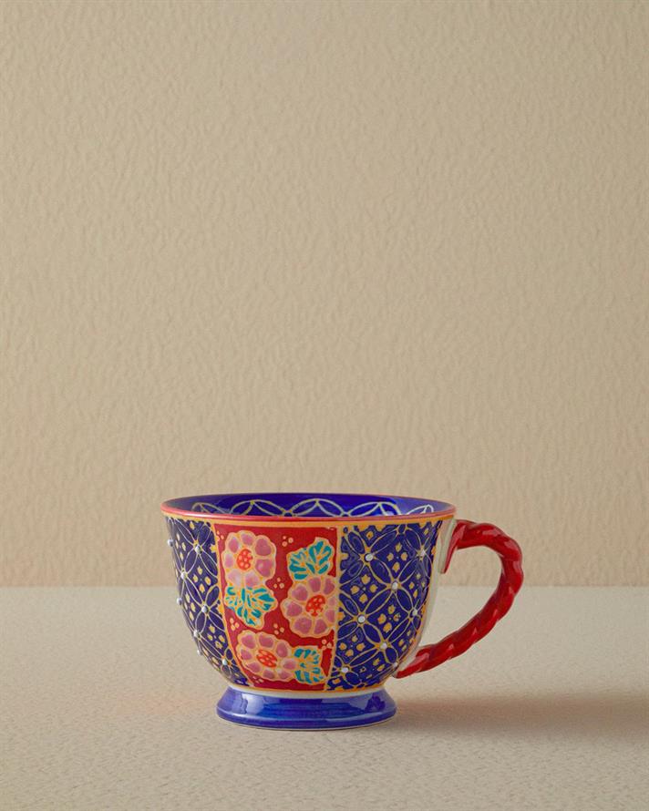 Cana, Agatha, ceramica, 400 ml, multicolor