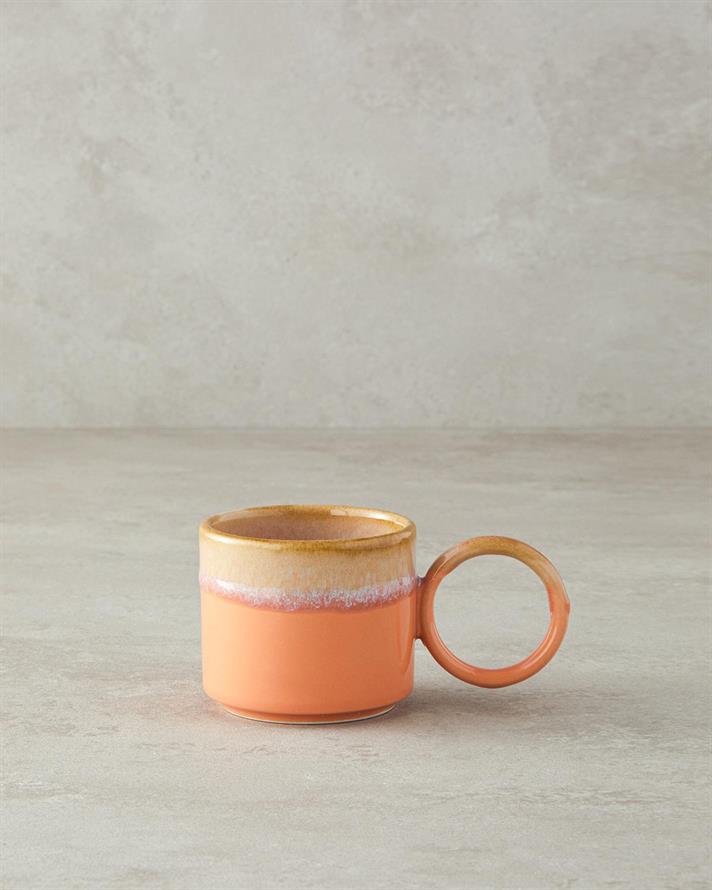 Cana, Alexa, ceramica, 184 ml, portocaliu