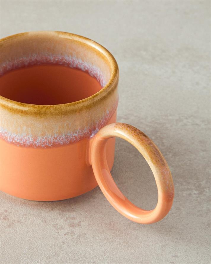 Cana, Alexa, ceramica, 184 ml, portocaliu