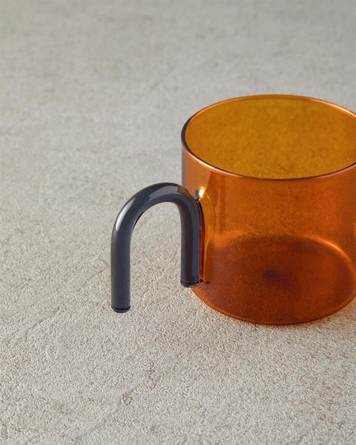 Cana, Favorite, sticla borosilicata, 300 ml, galben mustar