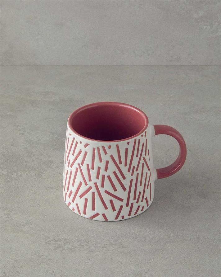 Cana, Purler, ceramica, 410 ml, fuchsia
