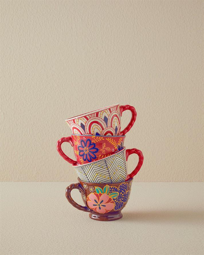 Cana, Vita, ceramica, 400 ml, maro