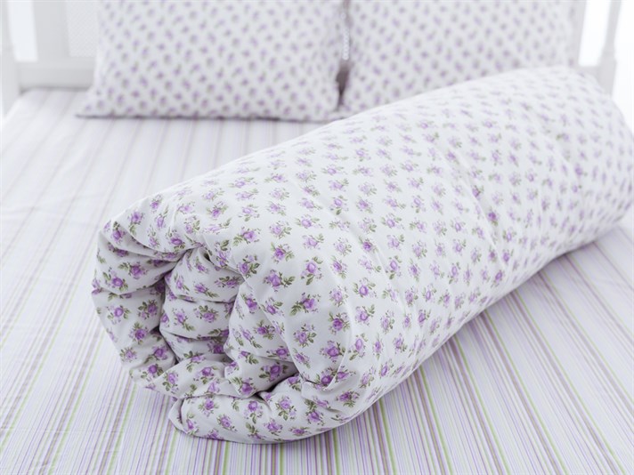 Candy Rose Cu Bumbac Single Lenjerie De Pat 160x220 cm Lila