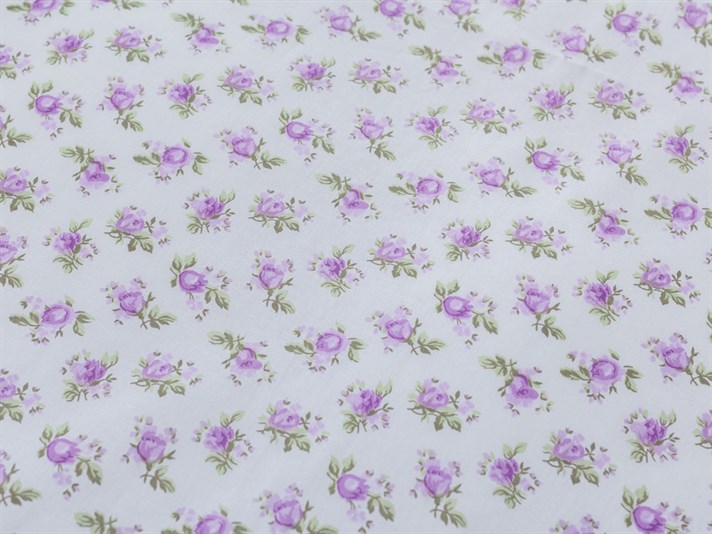 Candy Rose Cu Bumbac Double Lenjerie De Pat 200x220 cm Lila