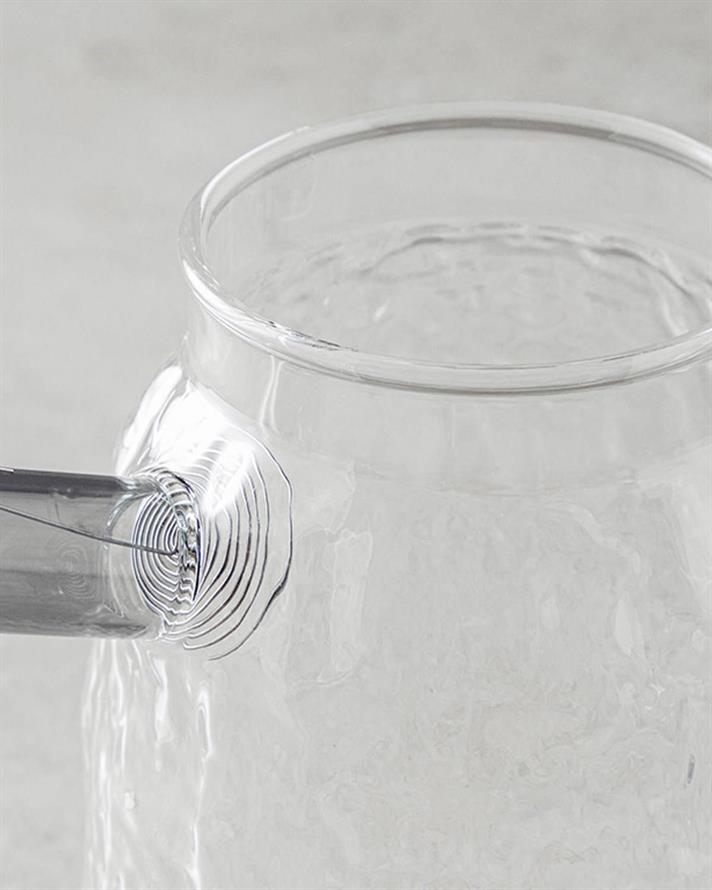 Carafă, Black Out, sticlă borosilicată, 1350 ml, transparent