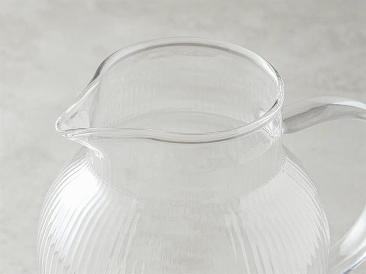 Carafă, Leslie, sticlă borosilicată, 2200 ml, transparent