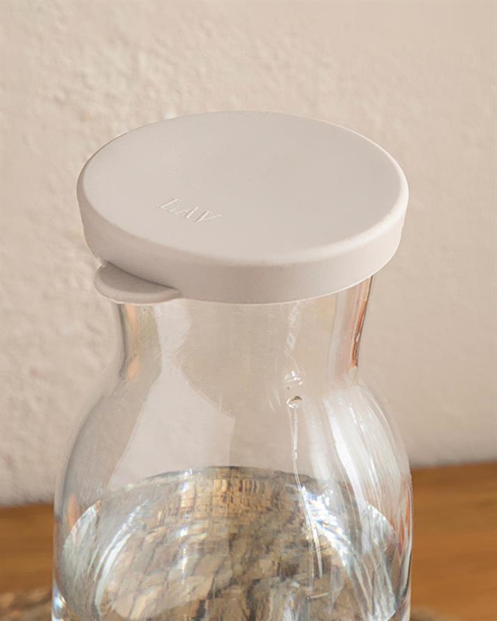 Carafă, Luna, sticlă, 1200 ml, transparent