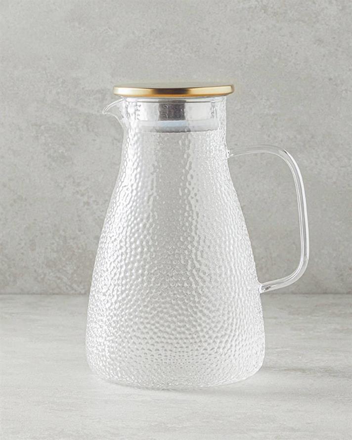 Carafă, Nathalie, sticlă borosilicată, 1800 ml, transparent