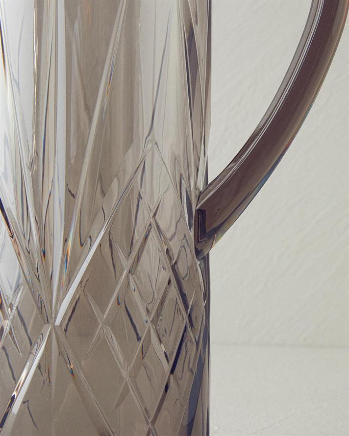 Carafă, Olivia, acril, 1,5 Lt, antracit