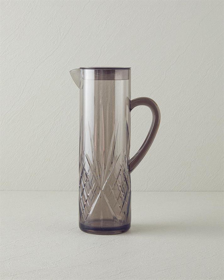 Carafă, Olivia, acril, 1,5 Lt, antracit