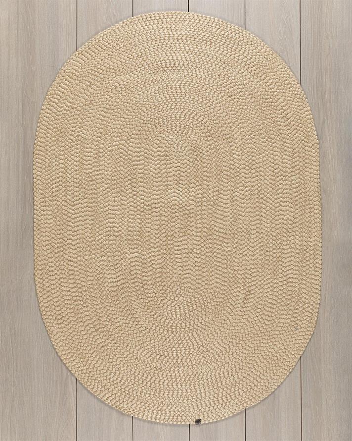 carenă Iută Covor Decorativ Din İută 100x150 cm Natural