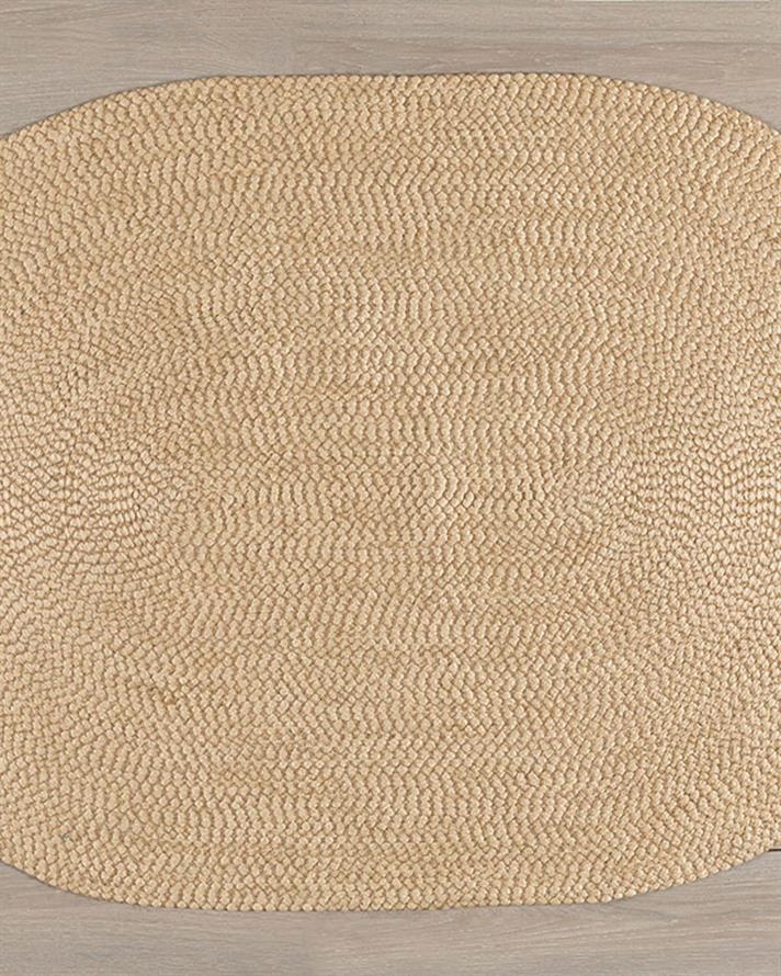 carenă Iută Covor Decorativ Din İută 100x150 cm Natural