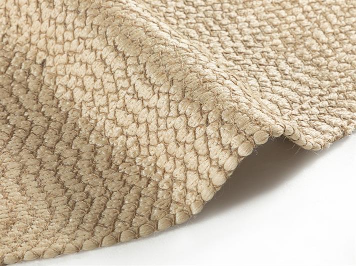 carenă Iută Covor Decorativ Din İută 150x150 cm Natural