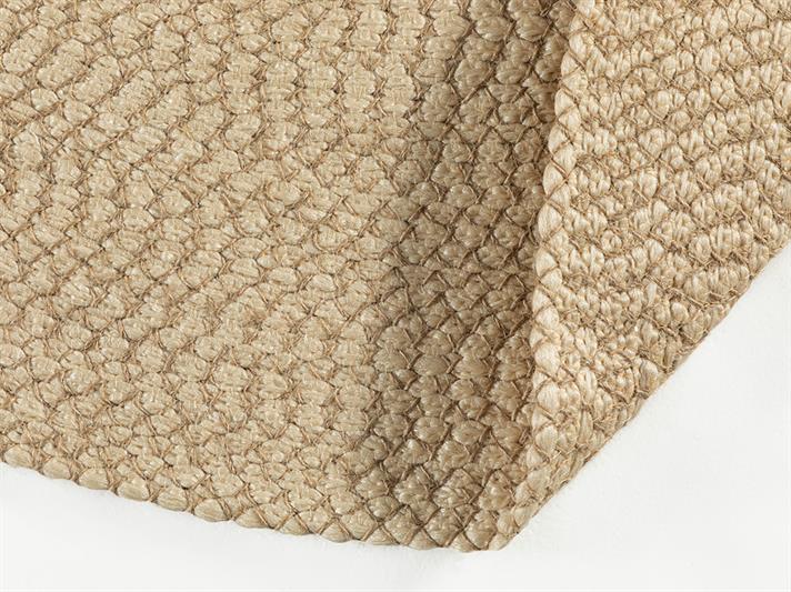 carenă Covor Decorativ Din İută 90x90 cm Natural
