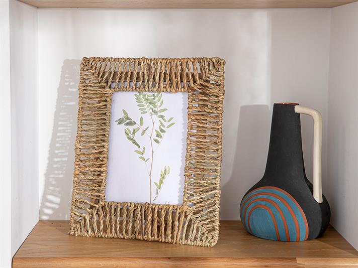 Ramă foto, Carla, răchită, 13x18 cm, maro