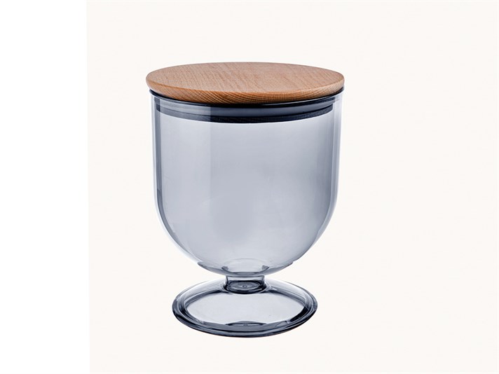 Carlisa Plastic Cookie Jar 40x39 cm Fume