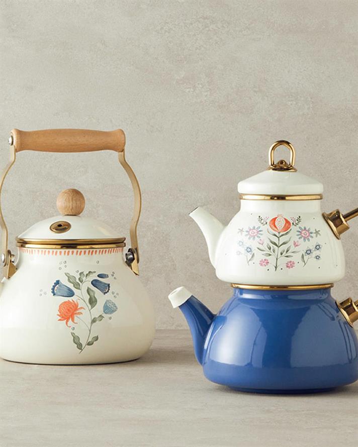 Email Oală 2 Litre Cremă.