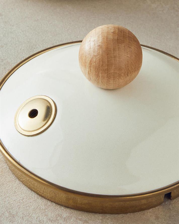 Email Oală 2 Litre Cremă.