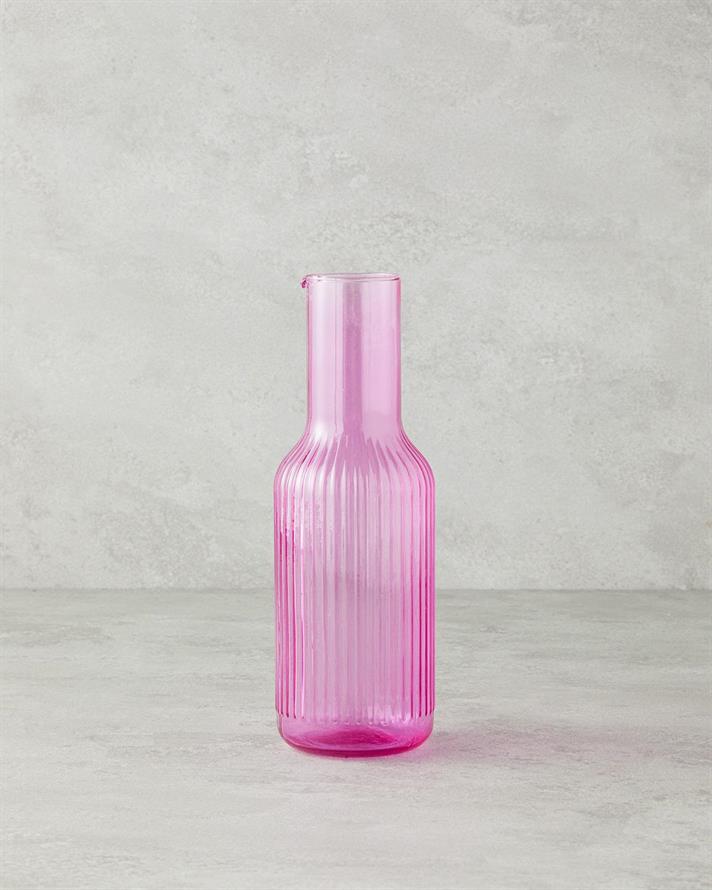 Carnival Sticlă Carafă 800 ml Roz