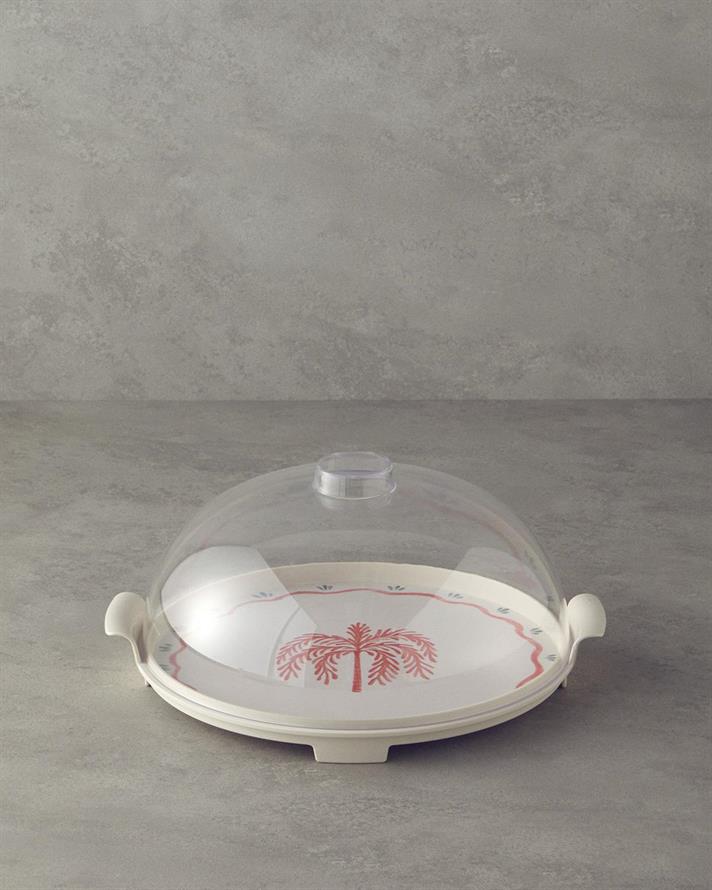 Carnival Tree Melamină Stand Pentru Chec 30 cm Roz