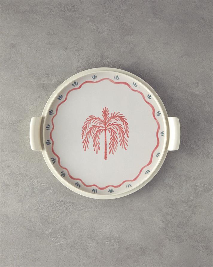 Carnival Tree Melamină Stand Pentru Chec 30 cm Roz