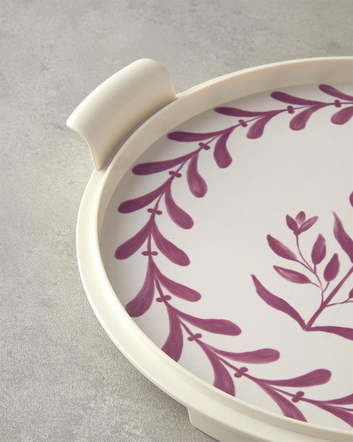 Carnival Tulip Melamină Stand Pentru Chec 30 cm Fucsia