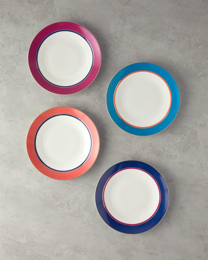 Carny Porțelan Bone Platou Servire 25 cm Bleumarin