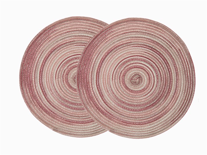 Carpe Diem Poliester Set 2  TIȘLAIFĂR 38 cm Pink