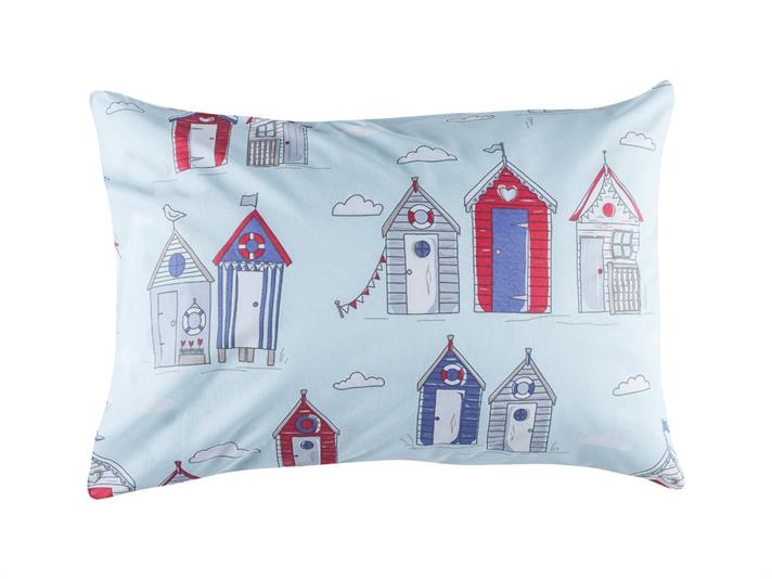 Casă pe plajă Cu Bumbac Cu 2 Piese Față De Pernă 50x70 cm Seledon