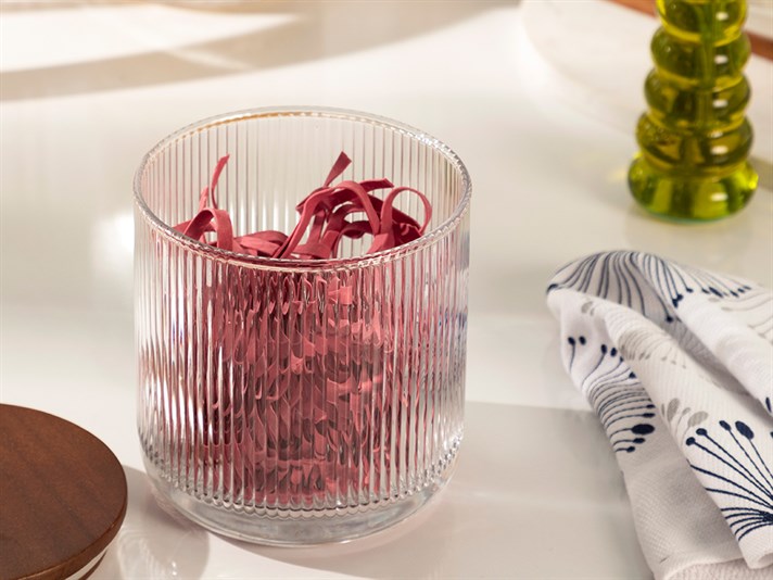 Cassidy Glass Storing Jar 1100 ml Transparent