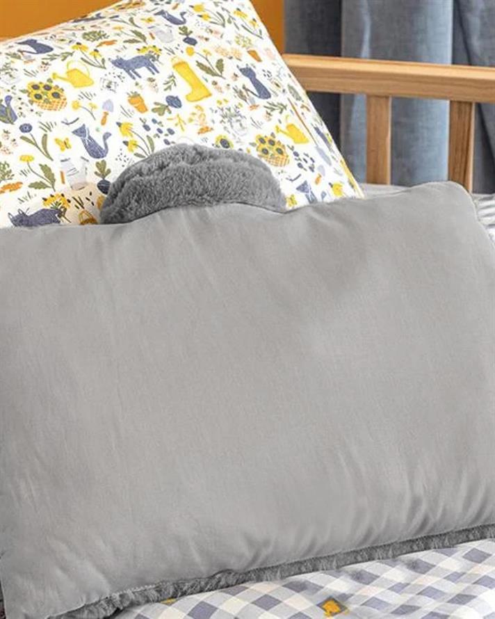 Cat Pernă Decorativă Pentru Copii Decorativ Single, Poliester, 40*40 Cm, Albastru İnchis