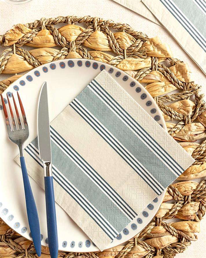 Catty Șervețele De Hartie Set 20, Hârtie, 33*33 Cm, Gri Deschis