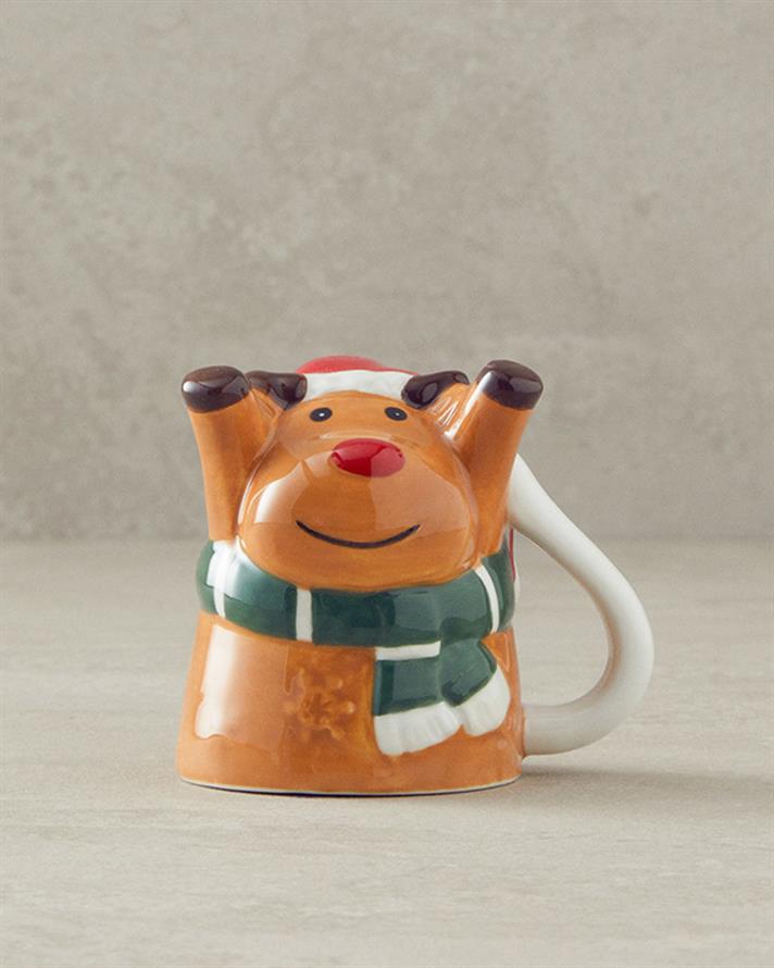 Ceașcă, Baby Deer, dolomită, 70 ml, maro