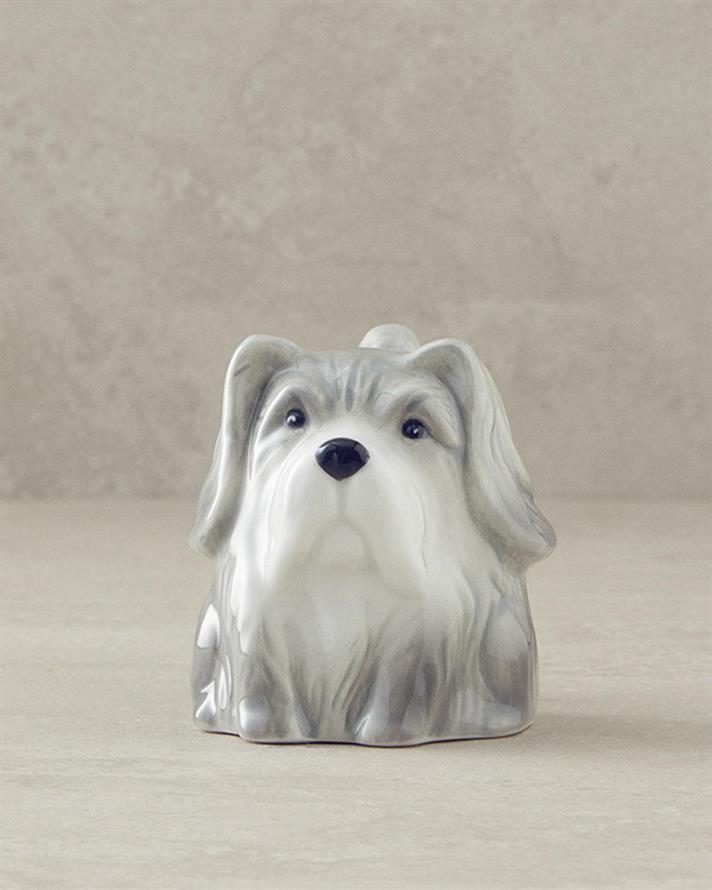 Ceașcă, Baby Dog, dolomită, 70 ml, gri