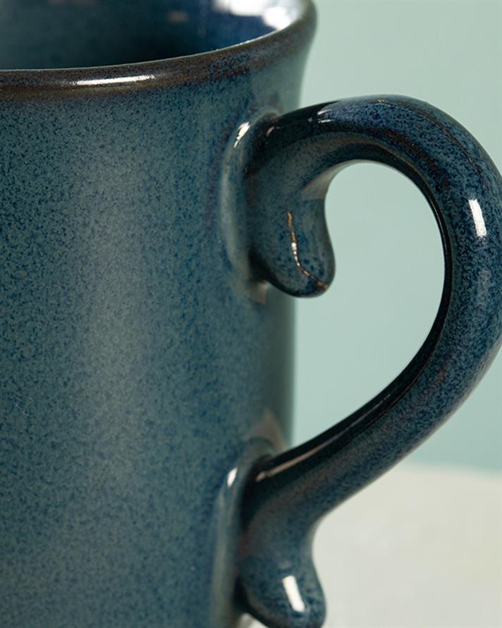 Ceașcă, Elite, ceramică, 140 ml, bleumarin