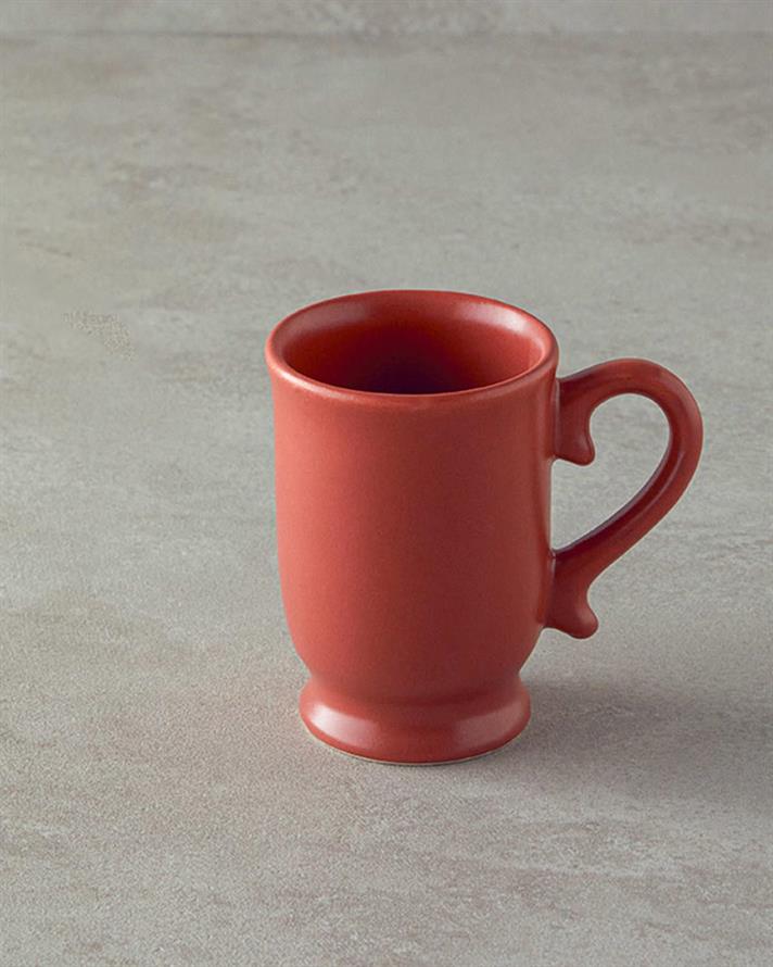 Ceașcă, Elite, ceramică, 140 ml, terracotta