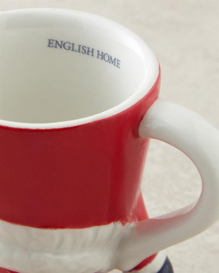 Ceașcă, Tiny Santa, dolomită, 70 ml, roșu